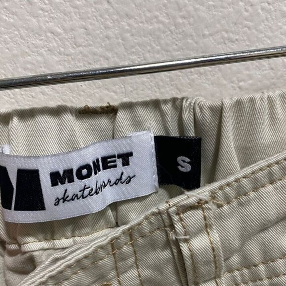 Monet Skateboards | Size Small “Othello” Birch‎ Beige Cargo Skate Utility Pants - Picture 3 of 13